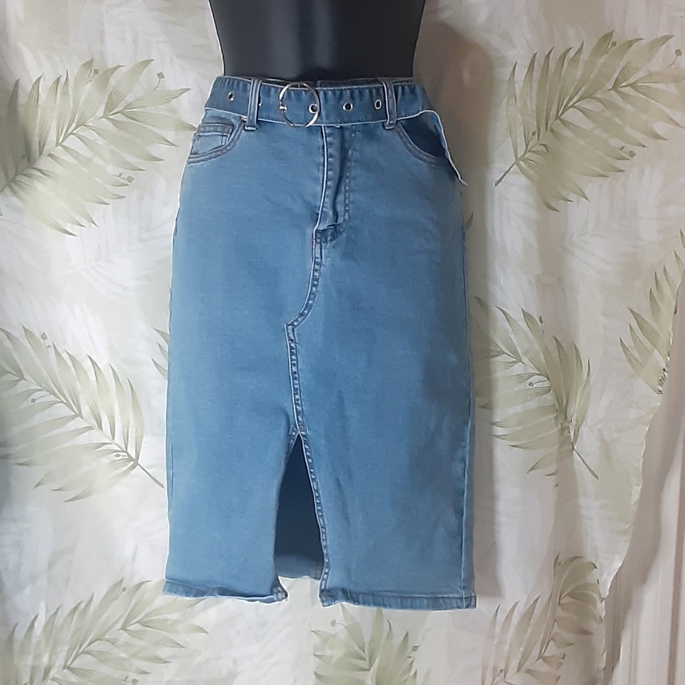 Denim BLVD Skirt